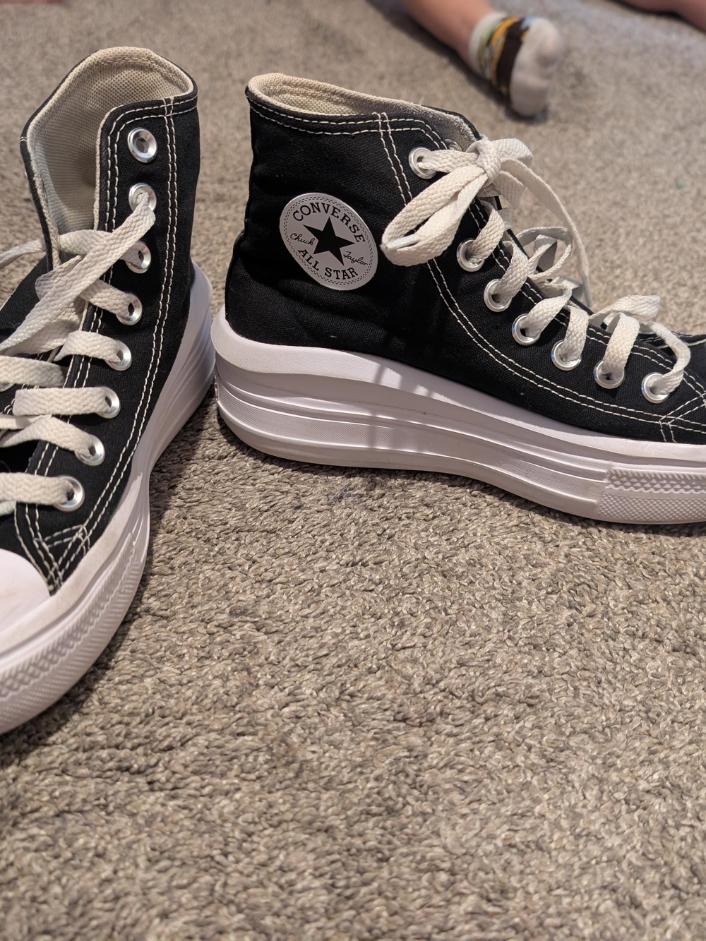 Converse Chuck Taylor All Star Platform High Top Sneakers - Black